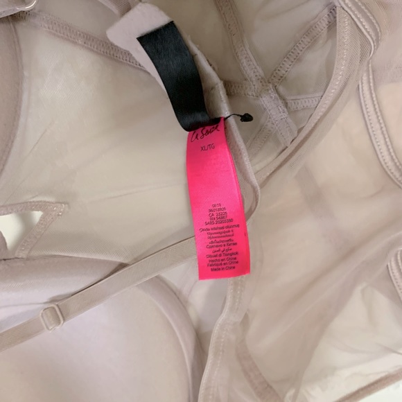 Lasenza lavender crystal cut out body suit - Picture 3 of 3